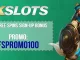 1xSlots Casino uchun 100 bepul aylanish promo-kodi
