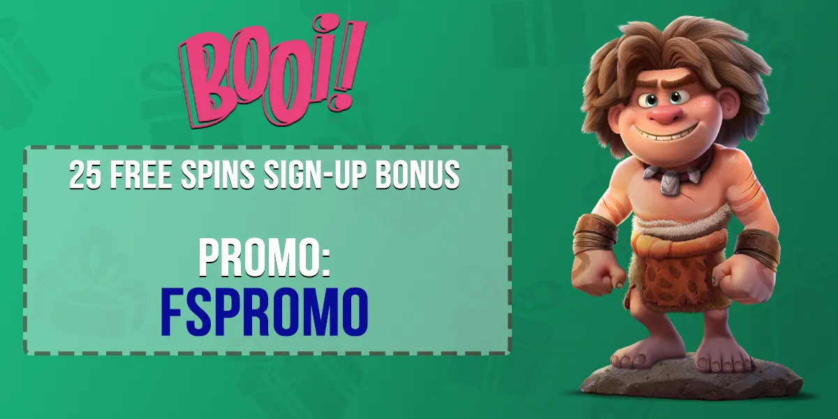 Booi Casino Promo Code for 25 Free Spins