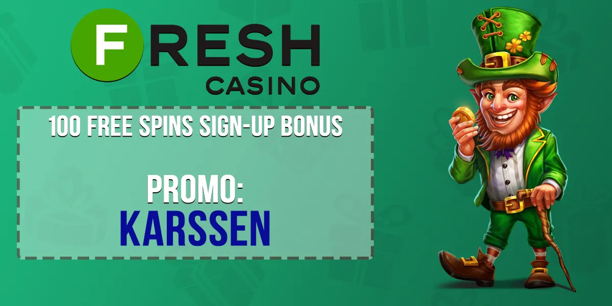 Fresh Casino Promo Code for 100 Free Spins