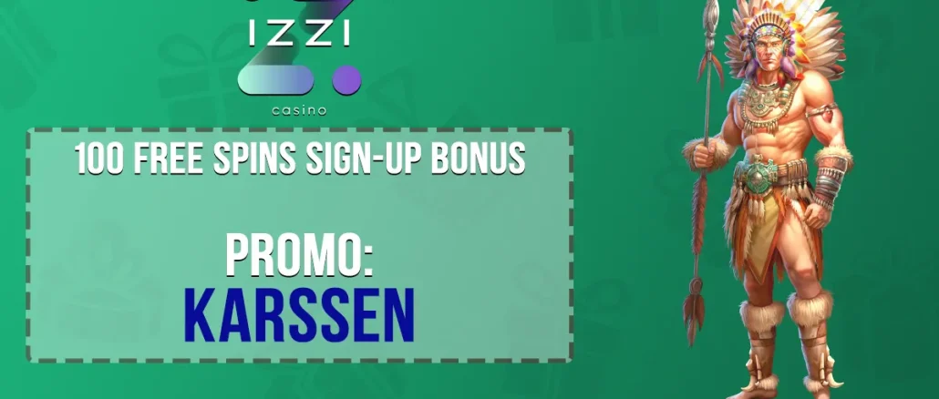 Izzi Casino Promo Code for 100 Free Spins