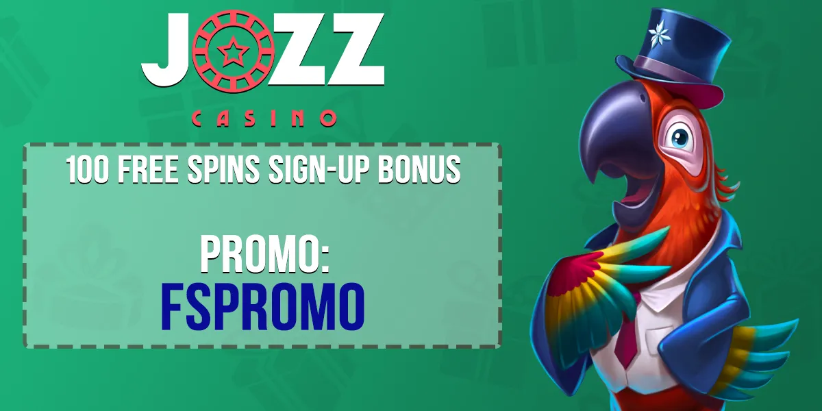 Jozz Casino Promo Code for 100 Free Spins