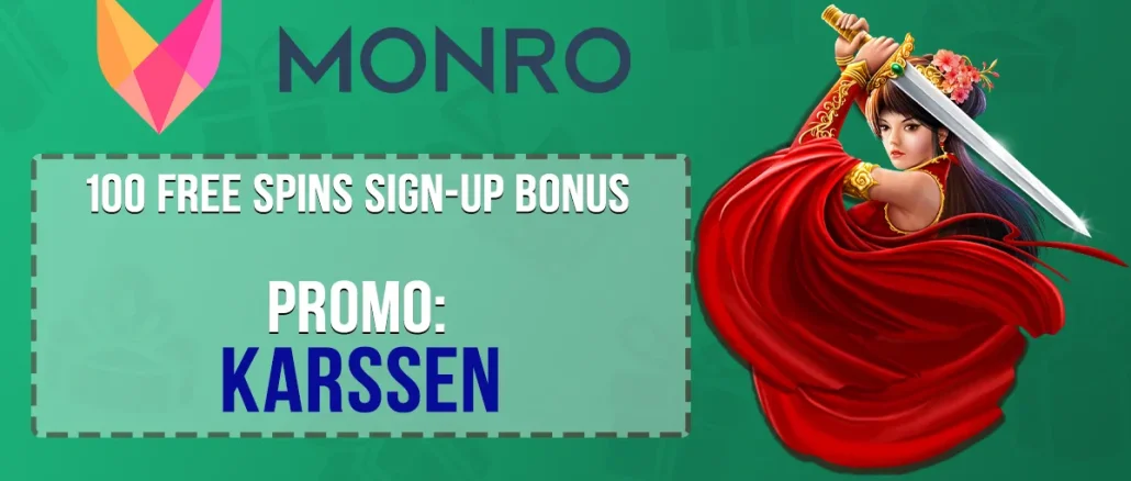 Monro Casino Promo Code For 100 Free Spins