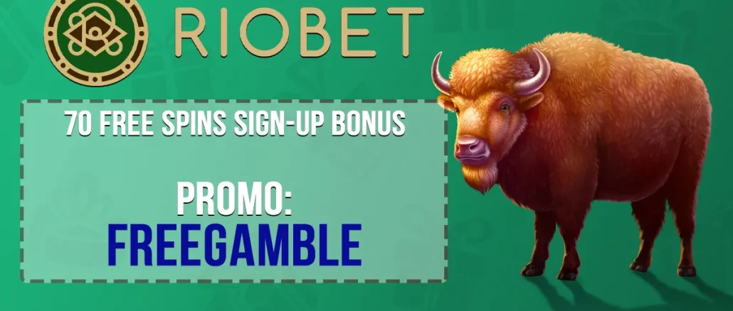 Riobet Casino Promo Code for 70 Free Spins