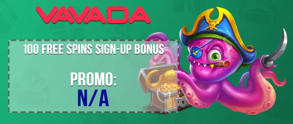 Vavada Casino promo code for 100 free spins